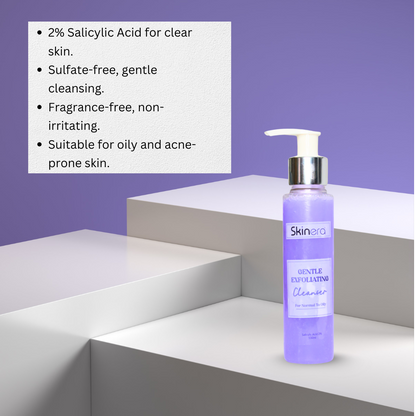 Skinera Gentle Exfoliating Cleanser 100ml - Salicylic Acid 2%